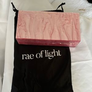 Pink acrylic clutch bag !